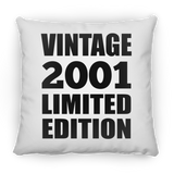 23rd Birthday Vintage 2001 Limited Edition - Throw Pillow
