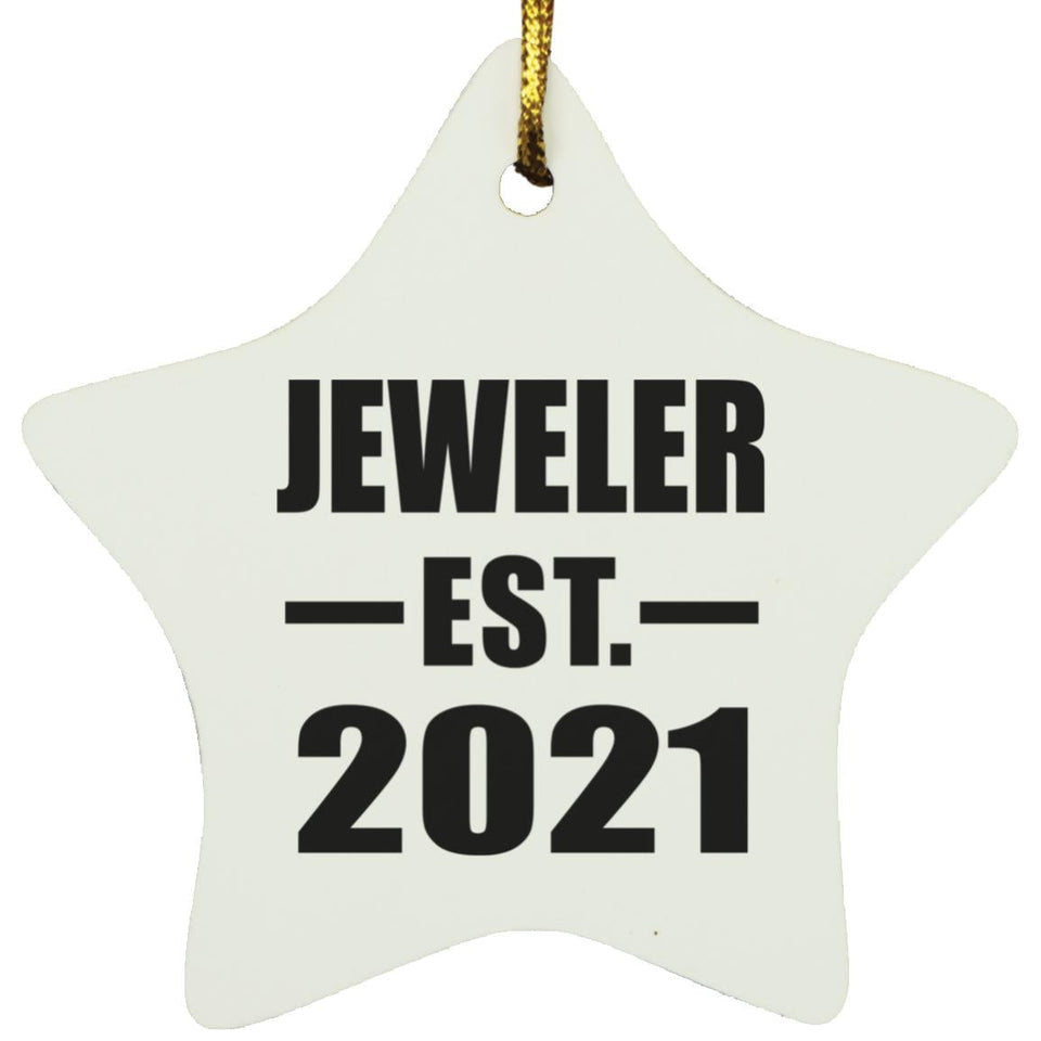 Jeweler Established EST. 2021 - Star Ornament