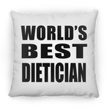 World's Best Dietician - Throw Pillow
