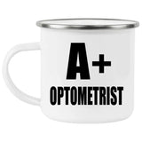A+ Optometrist - 12oz Camping Mug