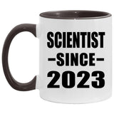 Scientist Since 2023 - 11oz Accent Mug Black