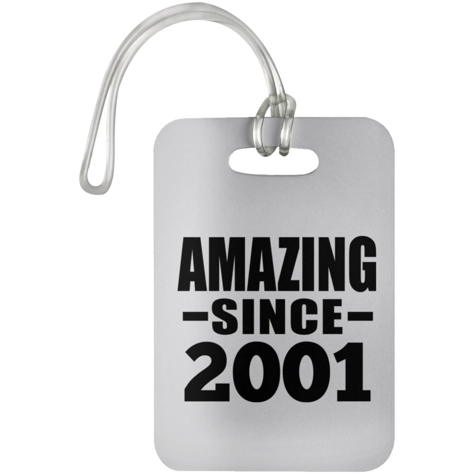 23rd Birthday Amazing Since 2001 - Luggage Bag Tag