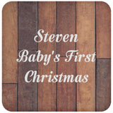 Steven Baby's First Christmas - Drink Coaster E