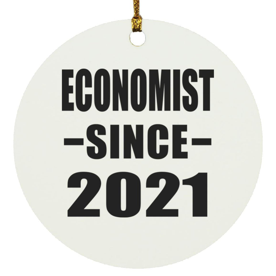 Economist Since 2021 - Circle Ornament