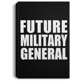 Future Military General - Canvas Portrait