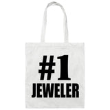 Number One #1 Jeweler - Tote Bag White