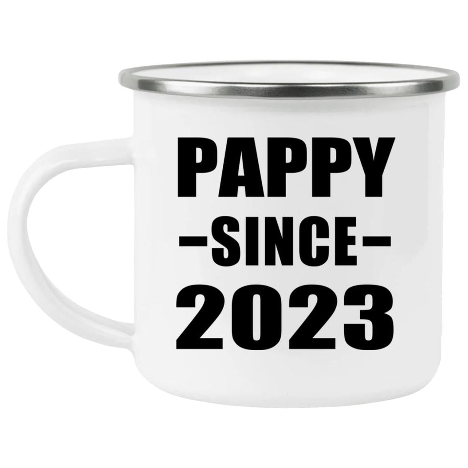 Pappy Since 2023 - 12oz Camping Mug