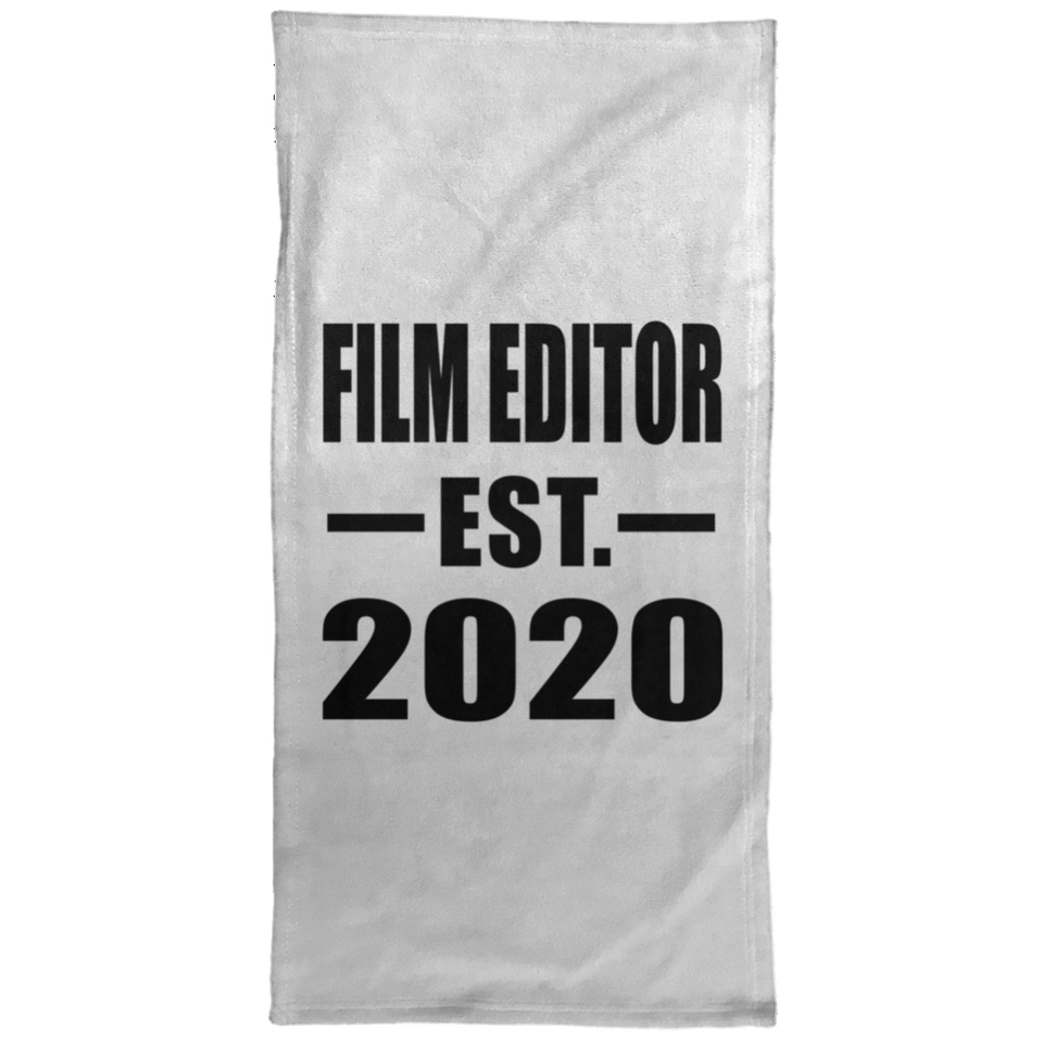 Film Editor Established EST. 2020 - Hand Towel