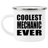 Coolest Mechanic Ever - 12oz Camping Mug