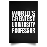 World's Greatest University Professor - Poster Portrait