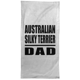 Australian Silky Terrier Dad - Hand Towel