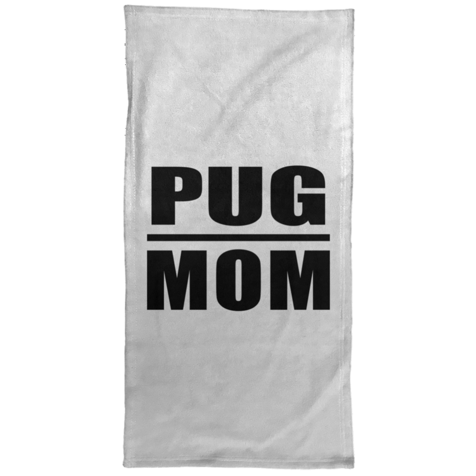 Pug Mom - Hand Towel