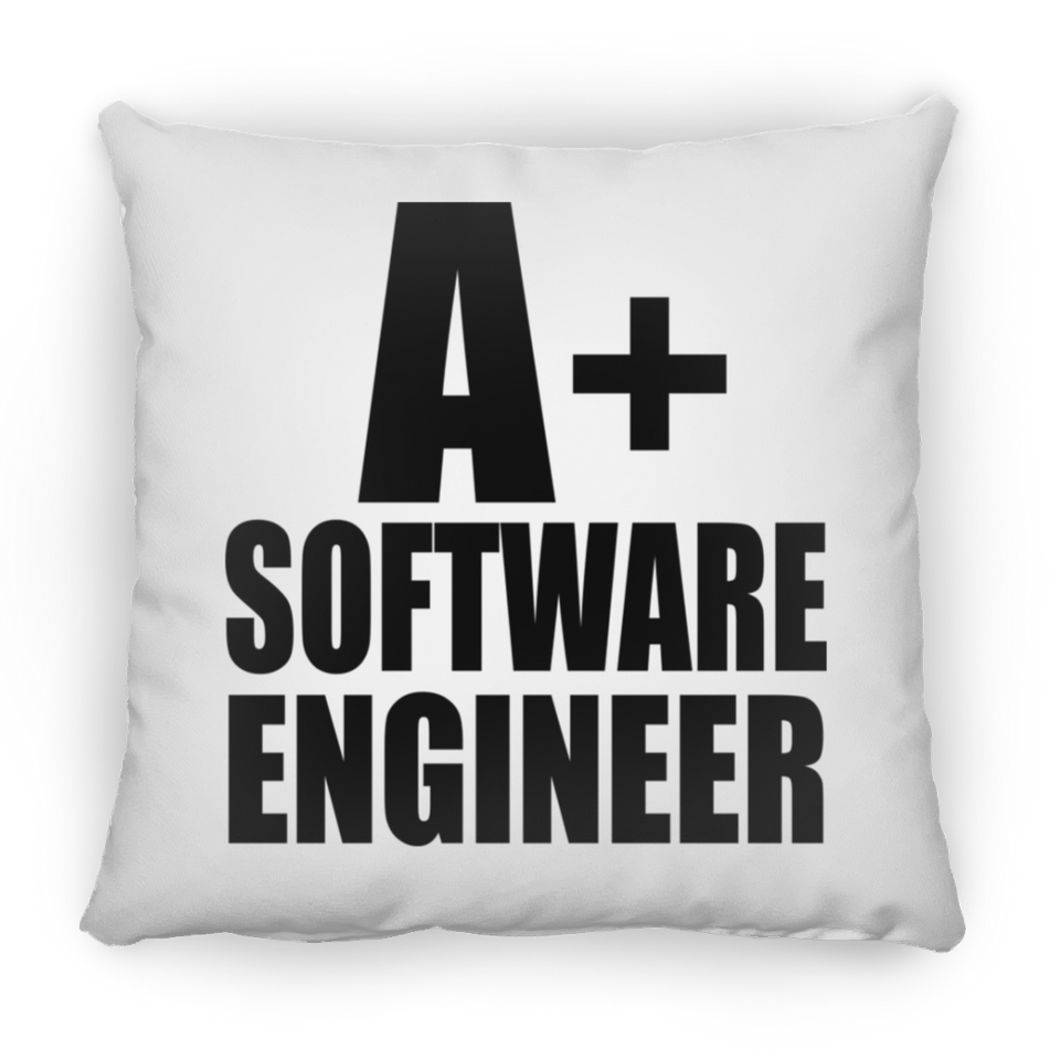 A+ Software Engineer - Throw Pillow