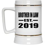 Brother In Law Established EST. 2019 - Beer Stein