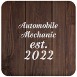 Automobile Mechanic Established Est. 2022 - Drink Coaster D