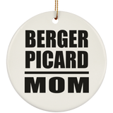 Berger Picard Mom - Circle Ornament