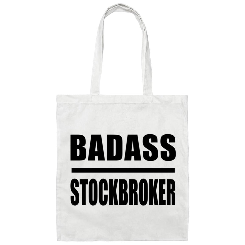Badass Stockbroker - Tote Bag White