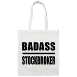 Badass Stockbroker - Tote Bag White