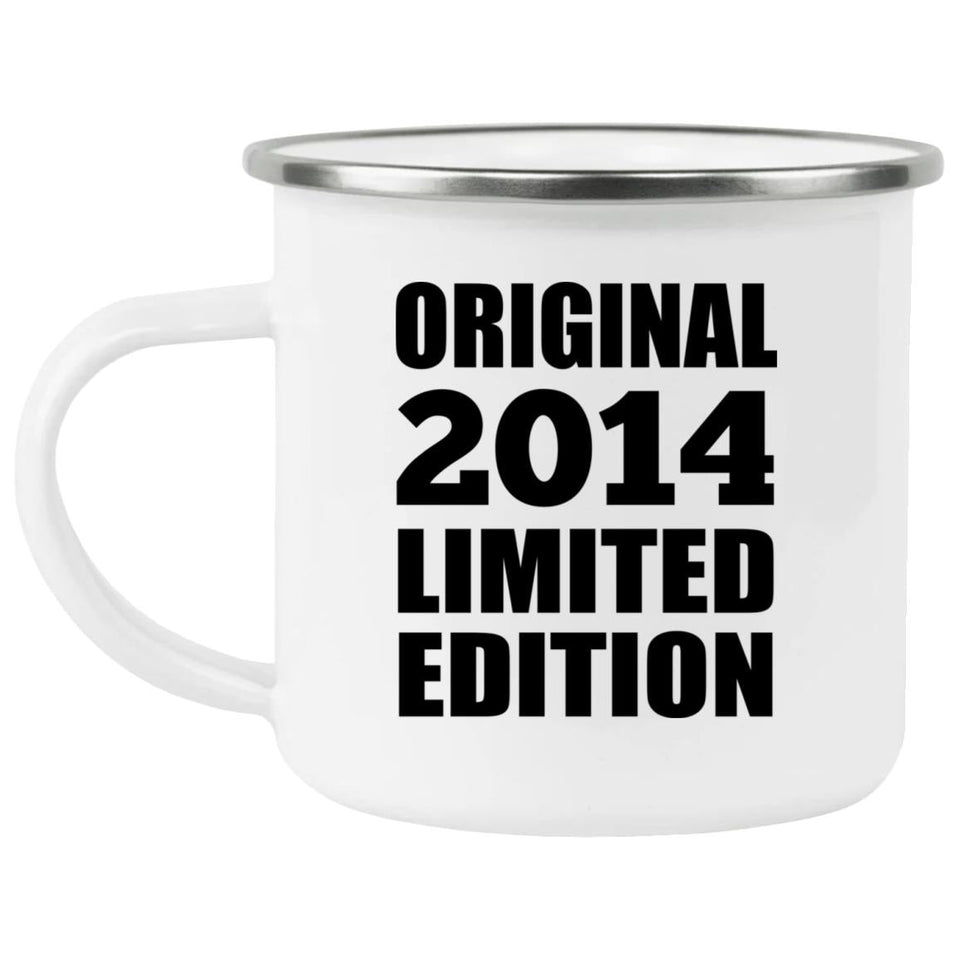 10th Birthday Original 2014 Limited Edition - 12oz Camping Mug