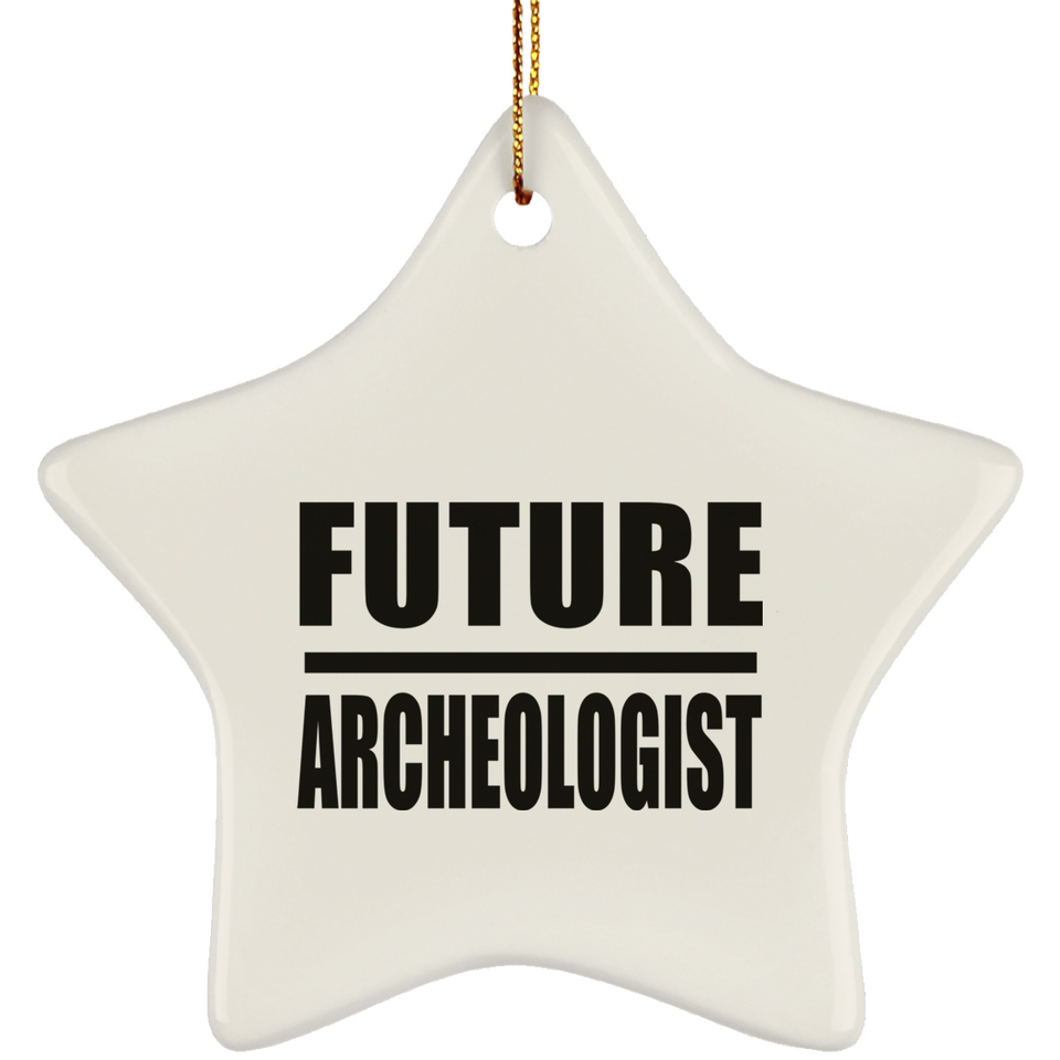 Future Archeologist - Star Ornament