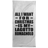 All I Want For Christmas Is My Lagotto Romagnolo - Hand Towel