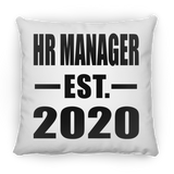 HR Manager Established EST. 2020 - Throw Pillow