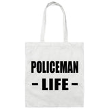 Policeman Life - Tote Bag White