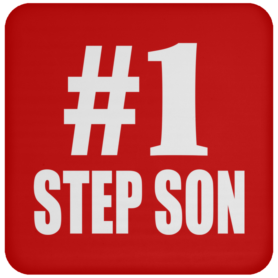 Number One #1 Step Son - Drink Coaster
