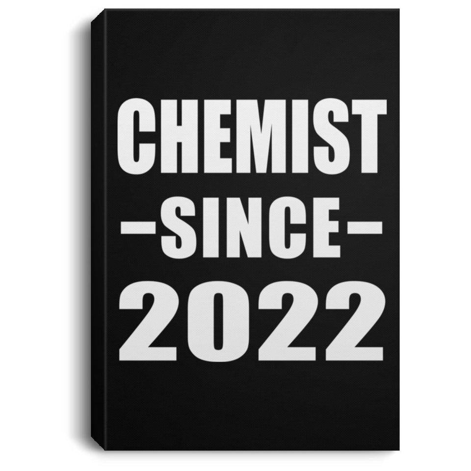 Chemist Since 2022 - Canvas Portrait
