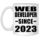 Web Developer Since 2023 - 11oz Coffee Mug