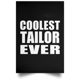 Coolest Tailor Ever - Poster Portrait