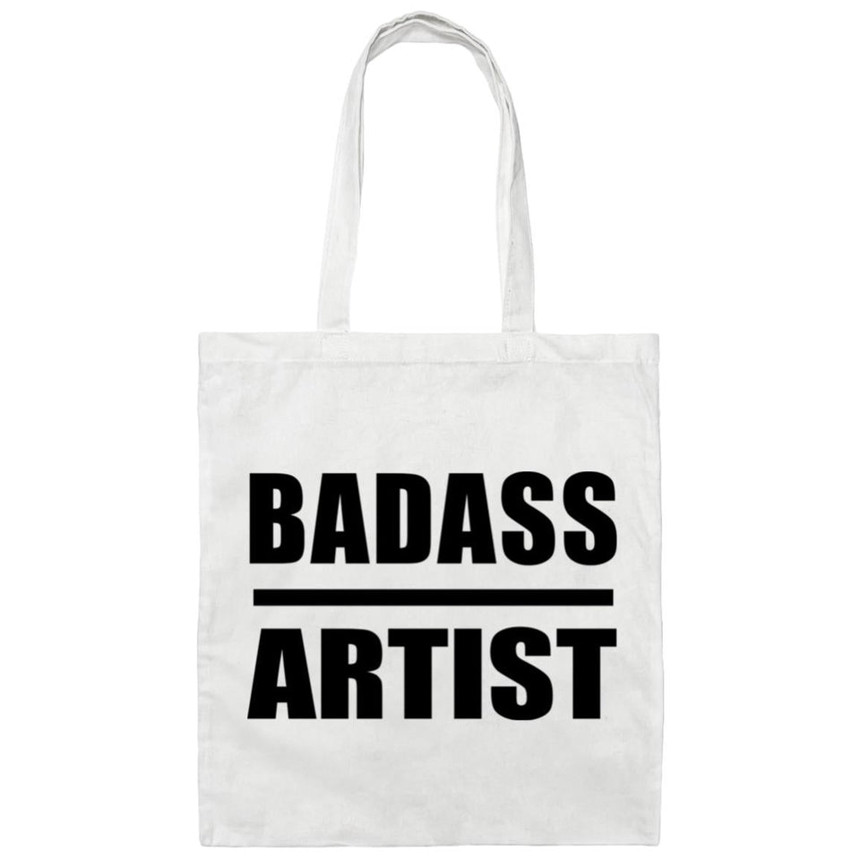 Badass Artist - Tote Bag White