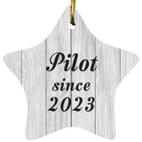 Pilot Since 2023 - Star Ornament F