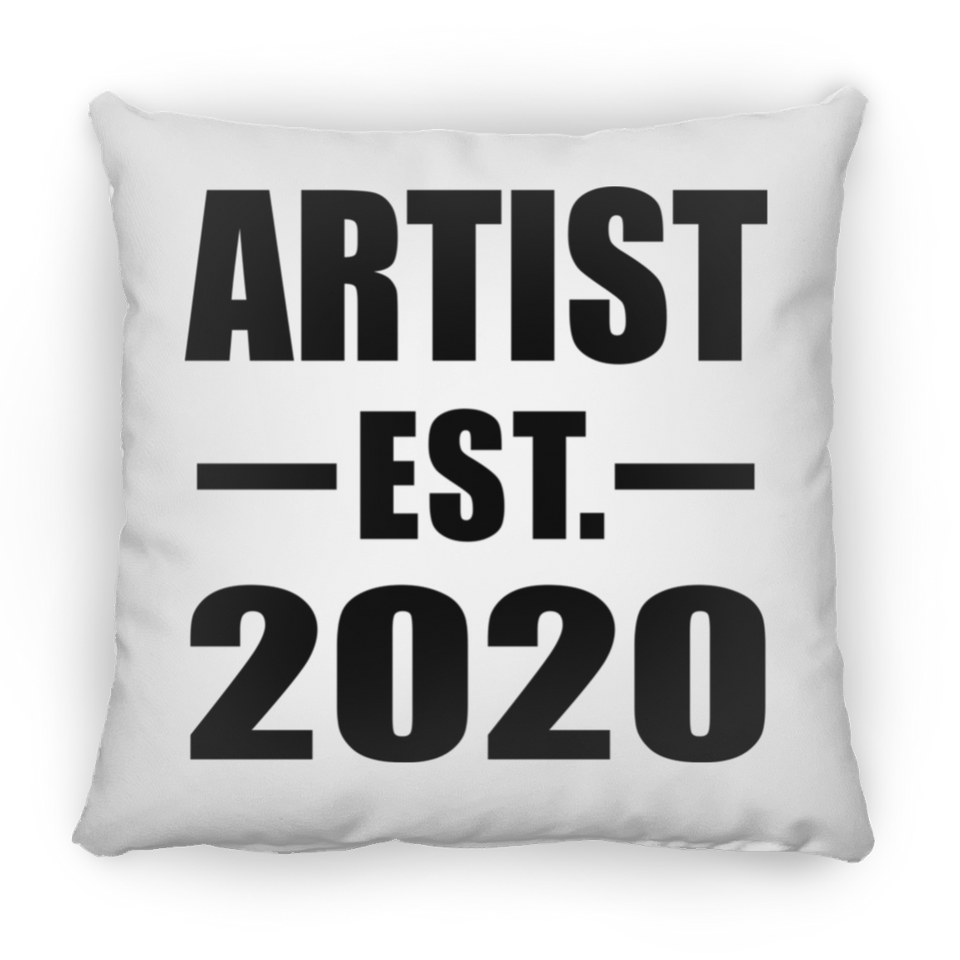 Artist Established EST. 2020 - Throw Pillow