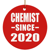 Chemist Since 2020 - Circle Ornament