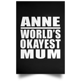 Anne World's Okayest Mum - Poster Portrait