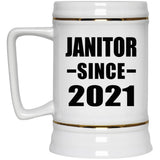 Janitor Since 2021 - Beer Stein