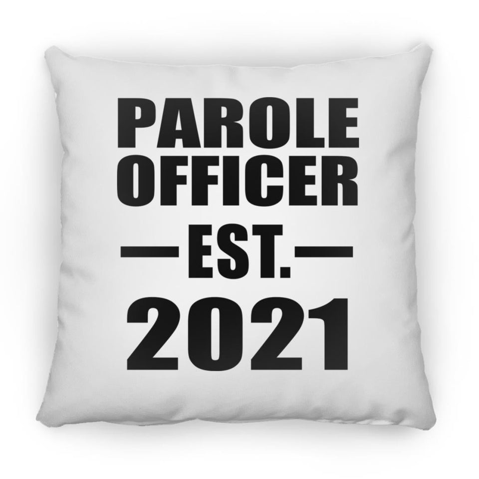 Parole Officer Established EST. 2021 - Throw Pillow