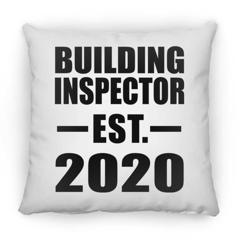 Building Inspector Established EST. 2020 - Throw Pillow