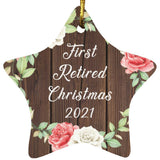 First Retired Christmas 2021 - Star Ornament A