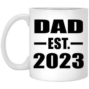 Dad Established EST. 2023 - 11oz Coffee Mug
