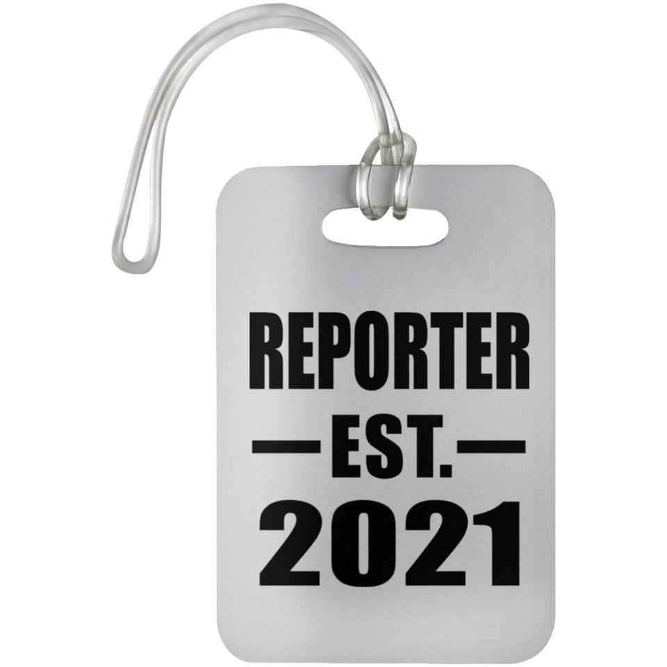Reporter Established EST. 2021 - Luggage Bag Tag