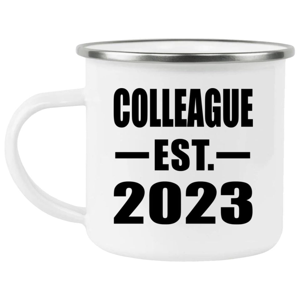 Colleague Established EST. 2023 - 12oz Camping Mug