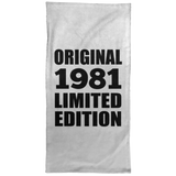 43rd Birthday Original 1981 Limited Edition - Hand Towel