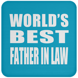 World's Best Father In Law - Drink Coaster