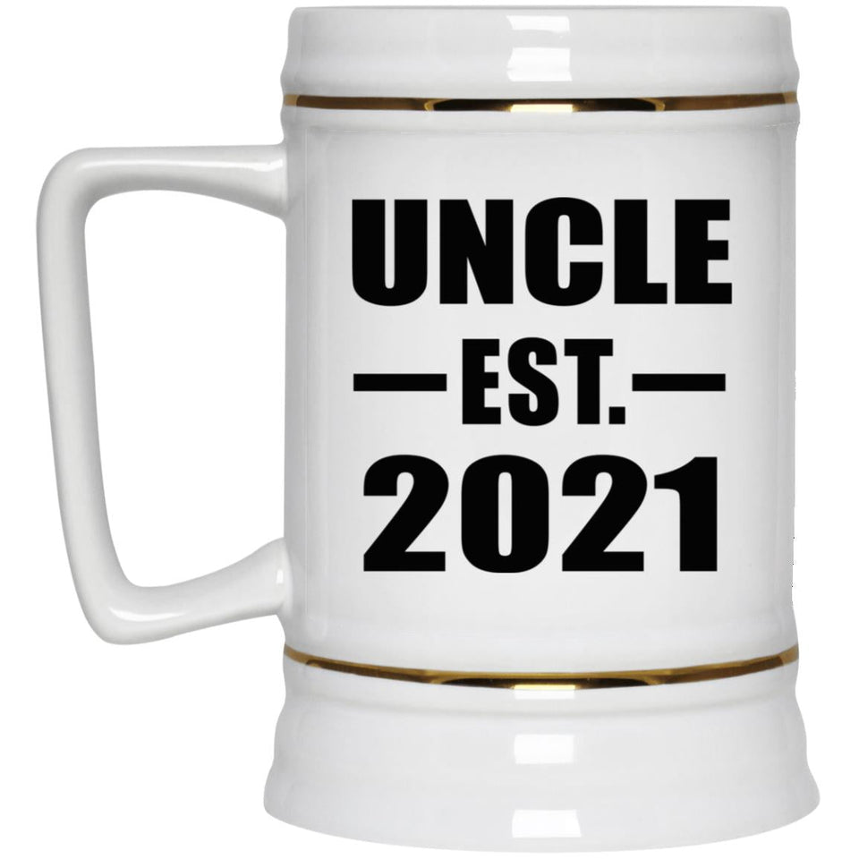 Uncle Established EST. 2021 - Beer Stein