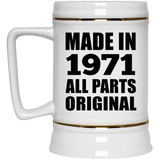 53rd Birthday Made in 1971 All Parts Original - Beer Stein