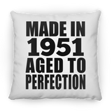 73rd Birthday Made In 1951 Aged to Perfection - Throw Pillow
