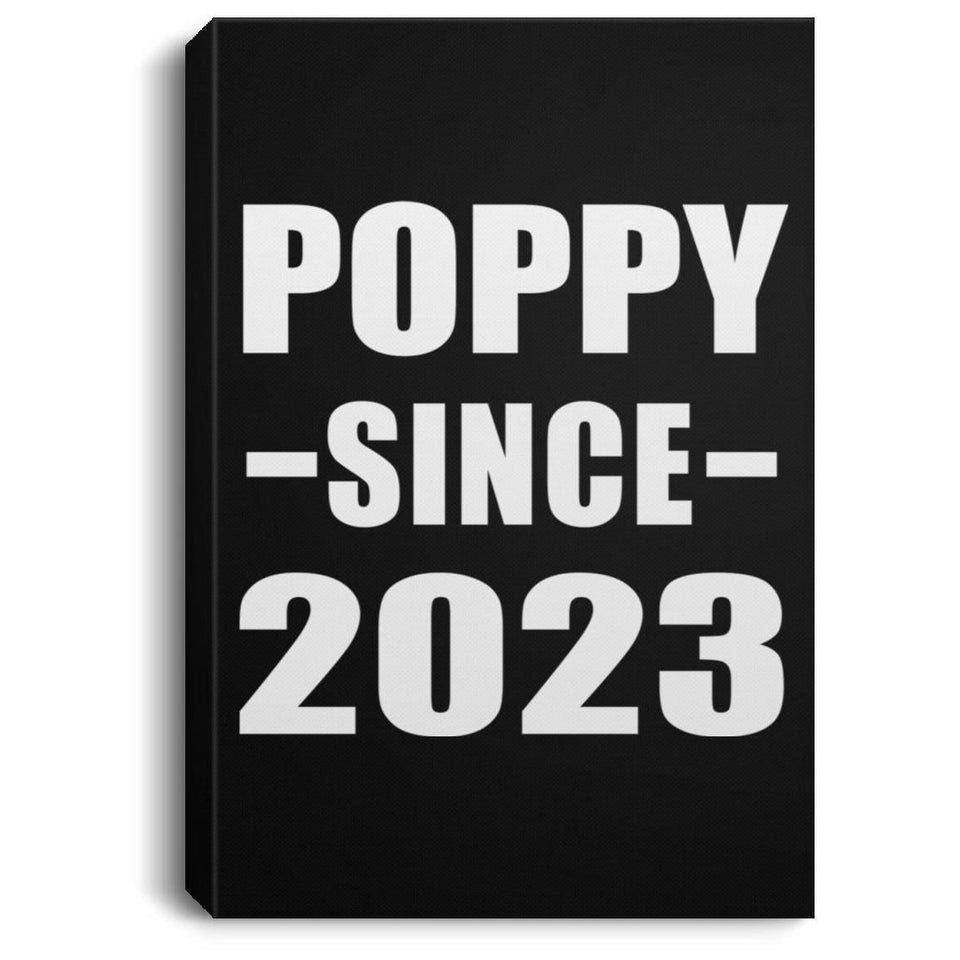 Poppy Since 2023 - Canvas Portrait