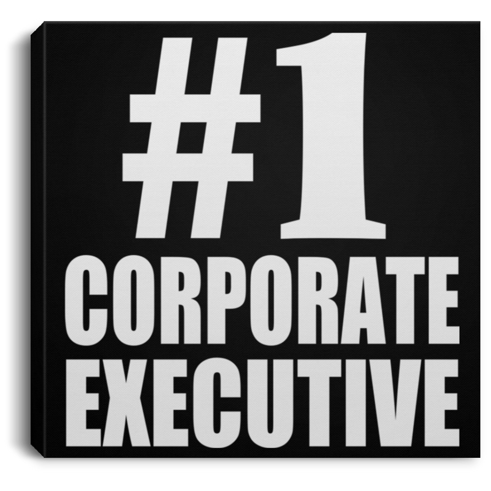 Number One #1 Corporate Executive - Canvas Square